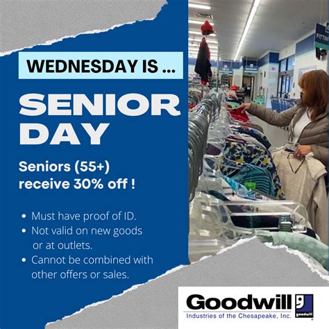 what goodwill are discount on this wednesday